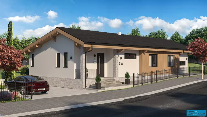 Проект на къща в с. Мала Църква