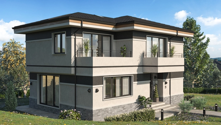 Проект на къща в с. Медово