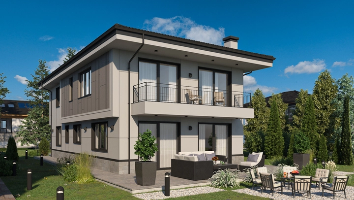 Проект на къща в р-н Панчарево