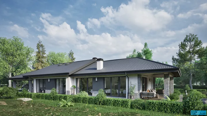 Проект на къща в с. Равно поле