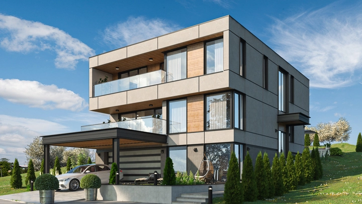 Проект на къща в с. Рударци