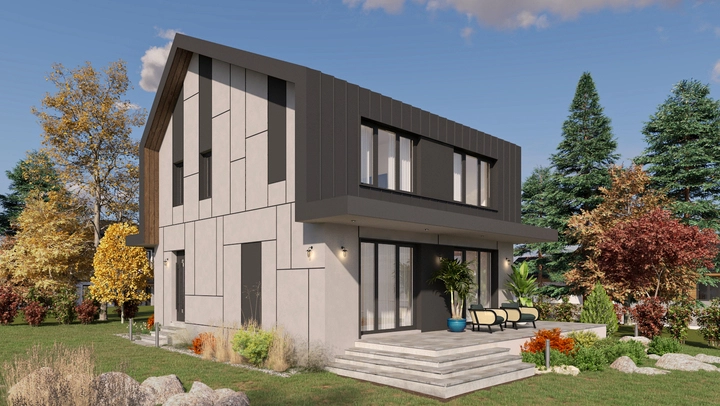 Проект на къща в с. Саранци