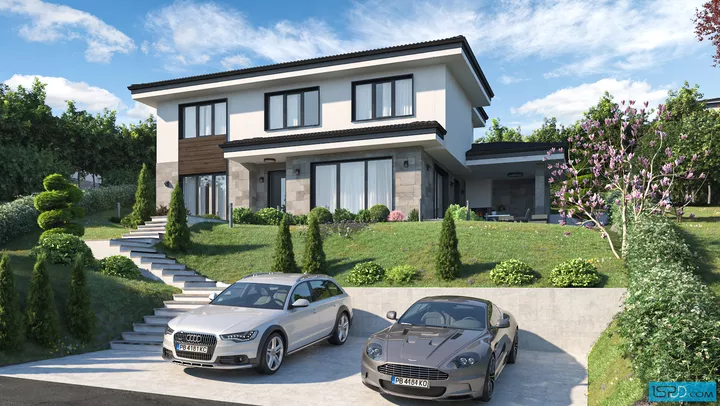 Проект на къща в гр. София