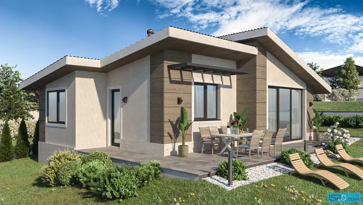 Проект на къща в с. Байлово