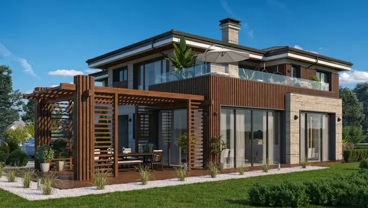 Проект на къща в гр. Банкя