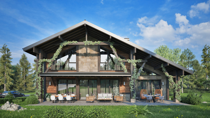 Проект на къща в гр. Банско