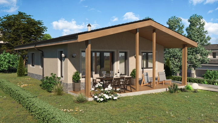 Проект на къща в гр. Божурище