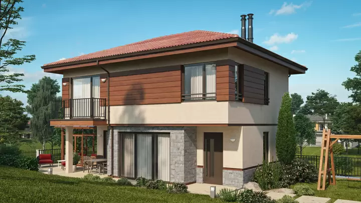 Проект на къща в гр. София
