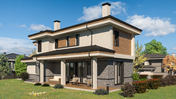 Проект на къща в с. Марица