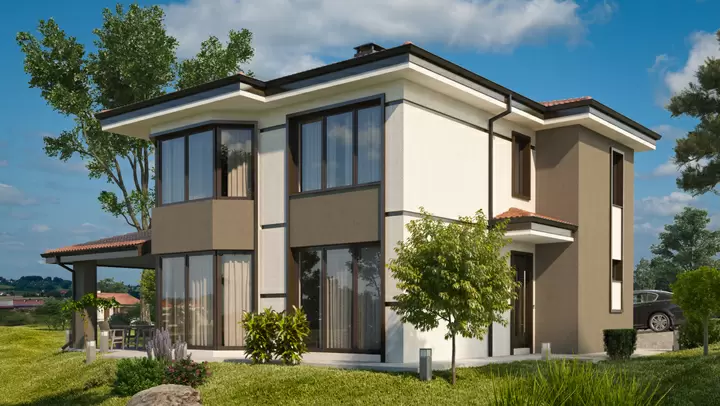 Проект на къща в с. Панчарево