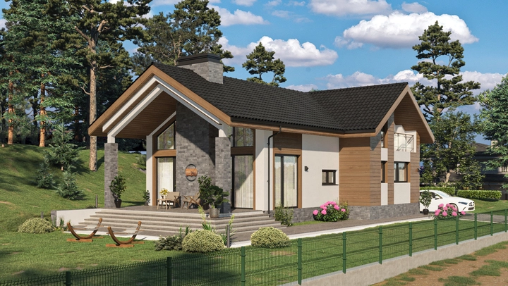 Проект на къща в с. Рельово