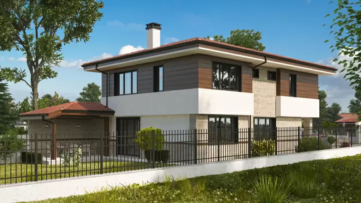 Проект на къща в гр. София