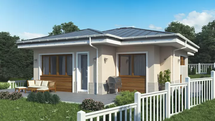 Проект на къща в гр. Тутракан