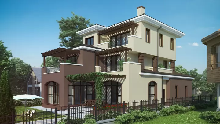 Проект на къща в гр. Ямбол