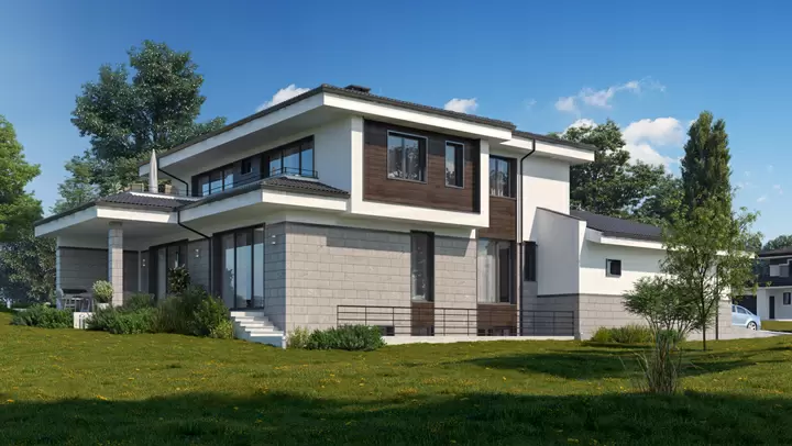 Проект на къща в гр. Банкя