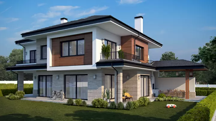 Проект на къща в гр. Банкя