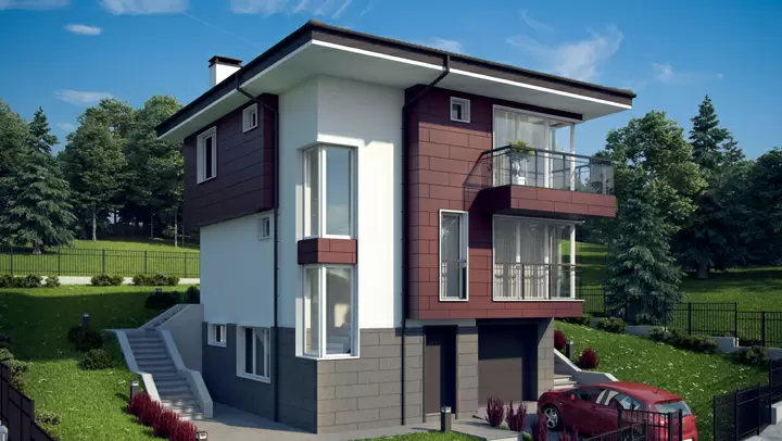 Проект на къща в гр. Банкя