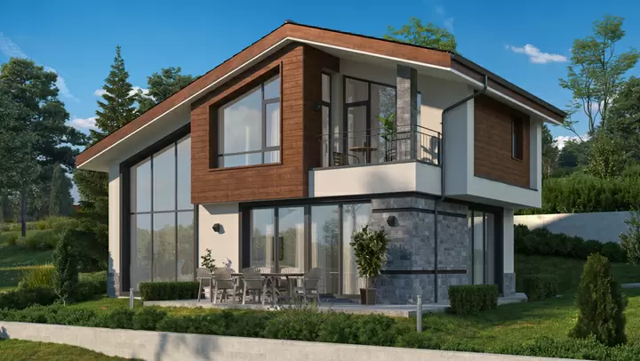 Проект на къща в гр. Хисаря