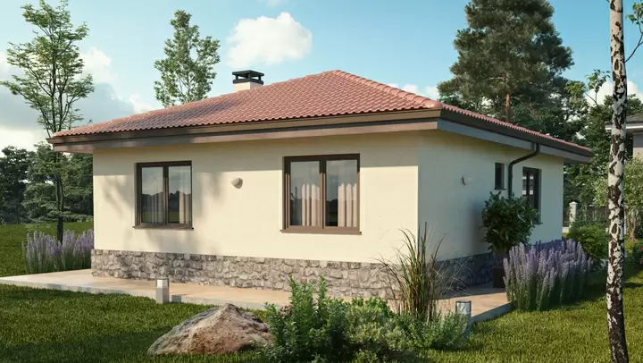 Проект на къща в гр.Хисаря
