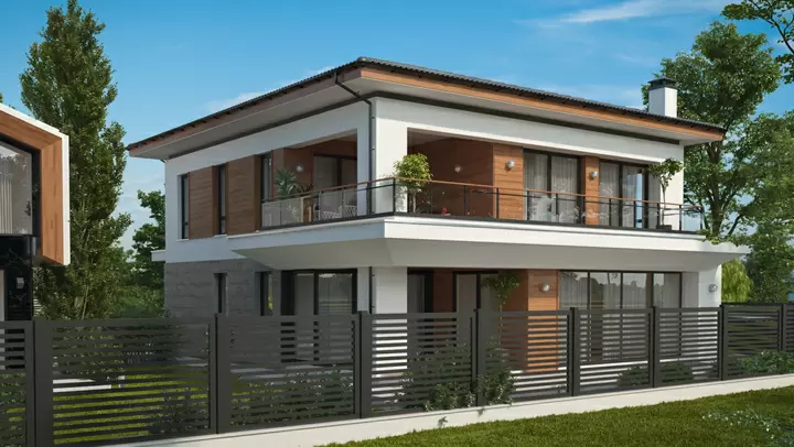 Проект на къща в с. Волуяк