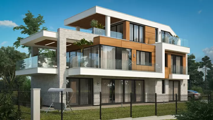 Проект на къща в с.Лозенец