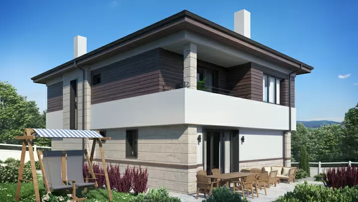Проект на къща в с. Нови хан