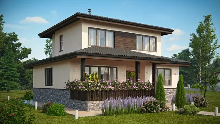 Проект на къща в с. Ягодово