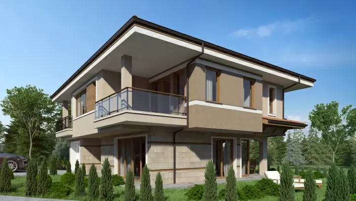 Проект на къща в гр. Банкя