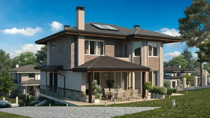Проект на къща в гр. Банкя