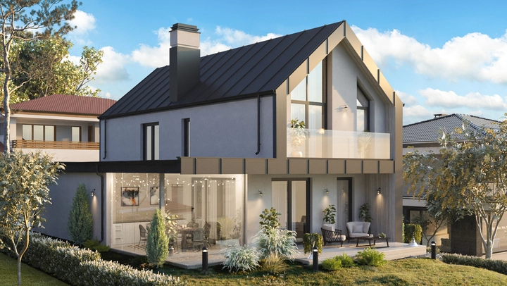 Проект на къща в гр. Банкя