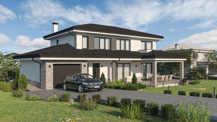 Проект на къща в с. Бистрица