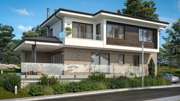 Проект на къща в гр. Благоевград