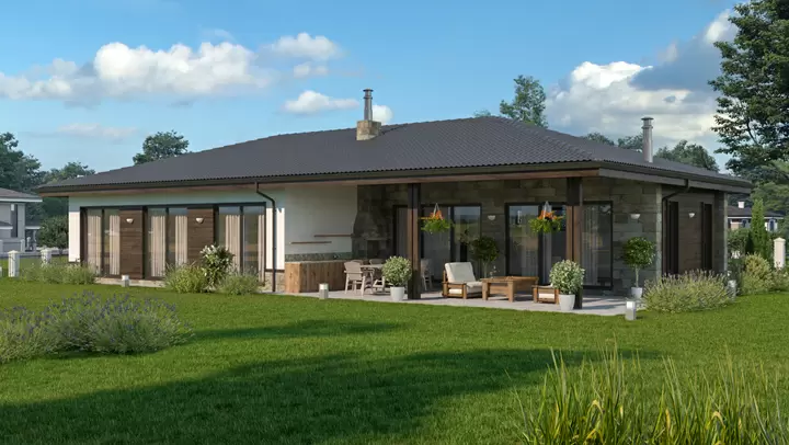 Проект на къща в гр. Черноморец