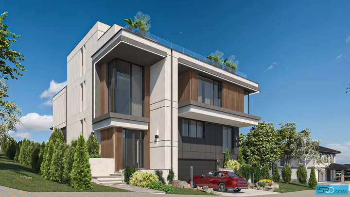 Проект на къща в гр. София 