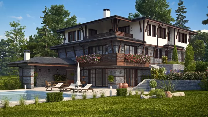 Проект на къща в с. Дрянковец