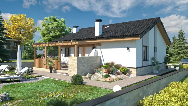 Проект на къща в с. Гърмен