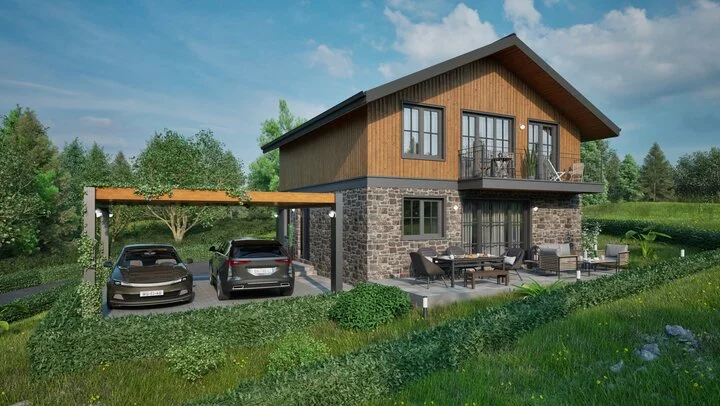 Проект на къща в с. Герман