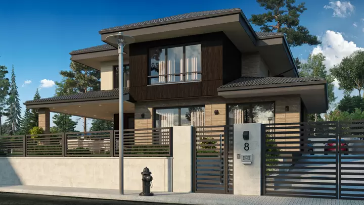 Проект на къща във в.з Горна Баня