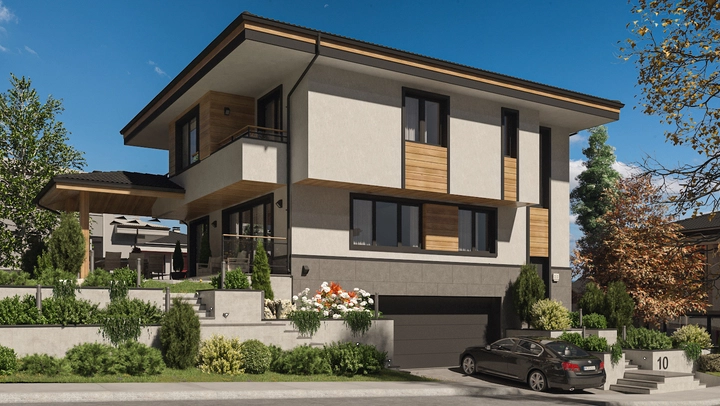 Проект на къща в гр. София