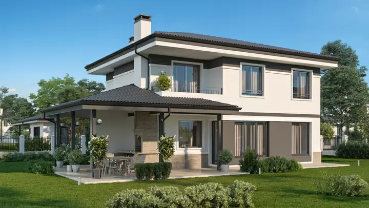 Проект на къща в с. Лесново