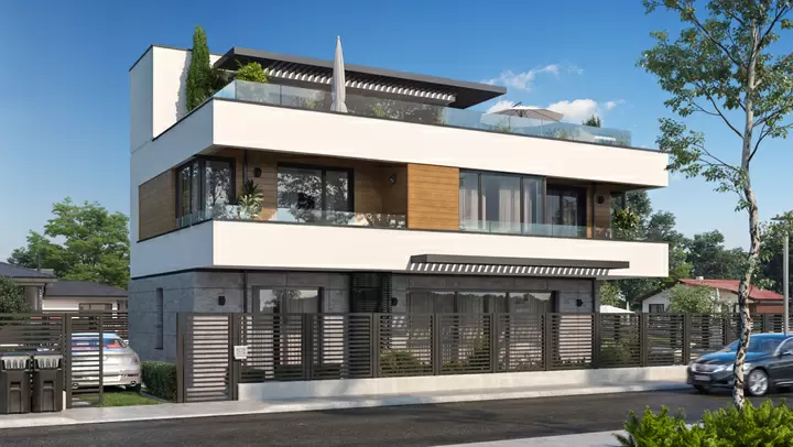 Проект на къща в с. Лозенец