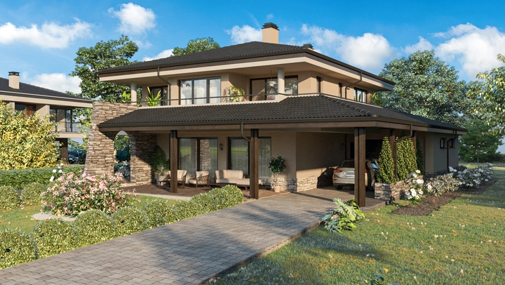 Проект на къща в с. Медово