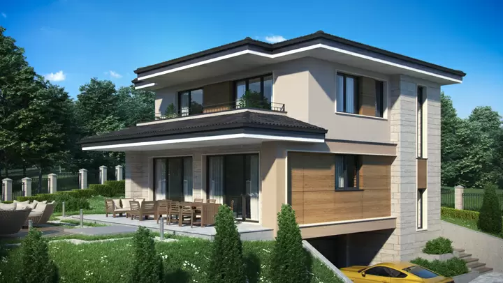 Проект на къща в гр. София