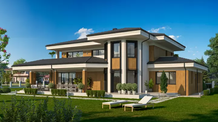 Проект на къща в гр. Пазарджик