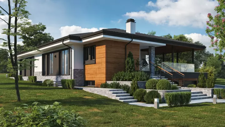 Проект на къща в гр. Пирдоп