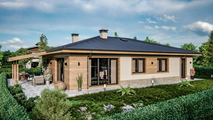 Проект на къща в с. Победа