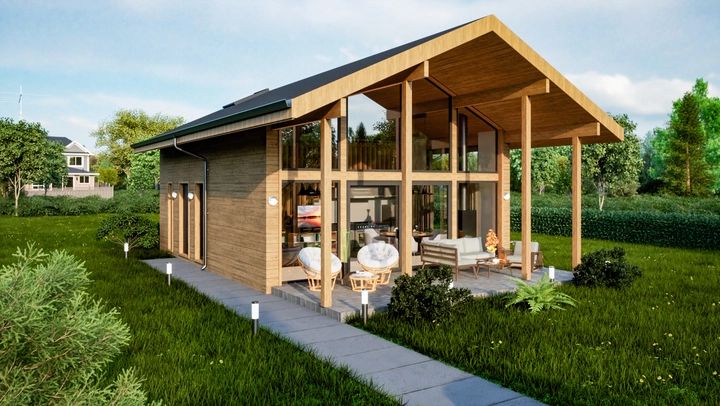 Проект на къща в с. Райово