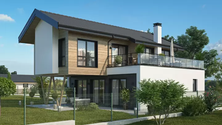 Проект на къща в с.Рупките