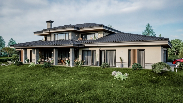 Проект на къща в с. Сандрово