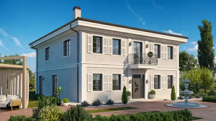 Проект на къща в с. Трудовец